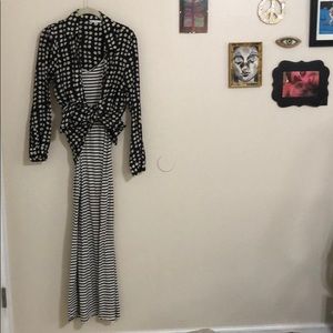 ‼️SALE‼️V neck spaghetti strap maxi dress